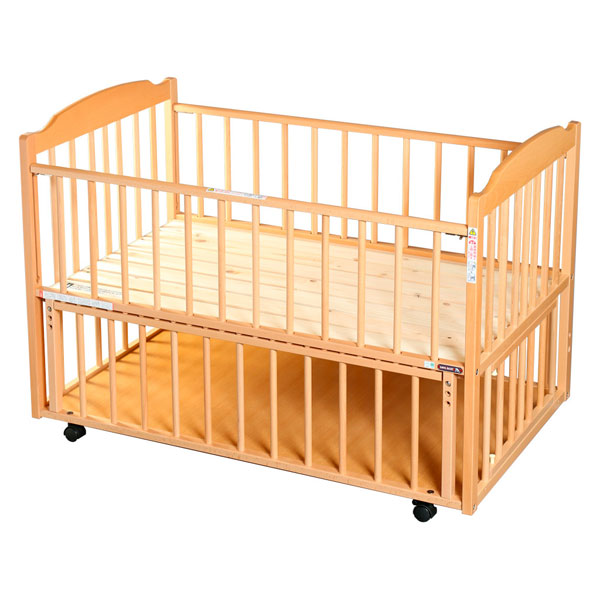 サワベビー 日本製ロングユースベッド D型ジョルノ ナチュラル 澤田