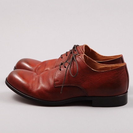 PADRONE/パドローネ】DERBY PLAIN TOE SHOES /ダービープレーントゥ