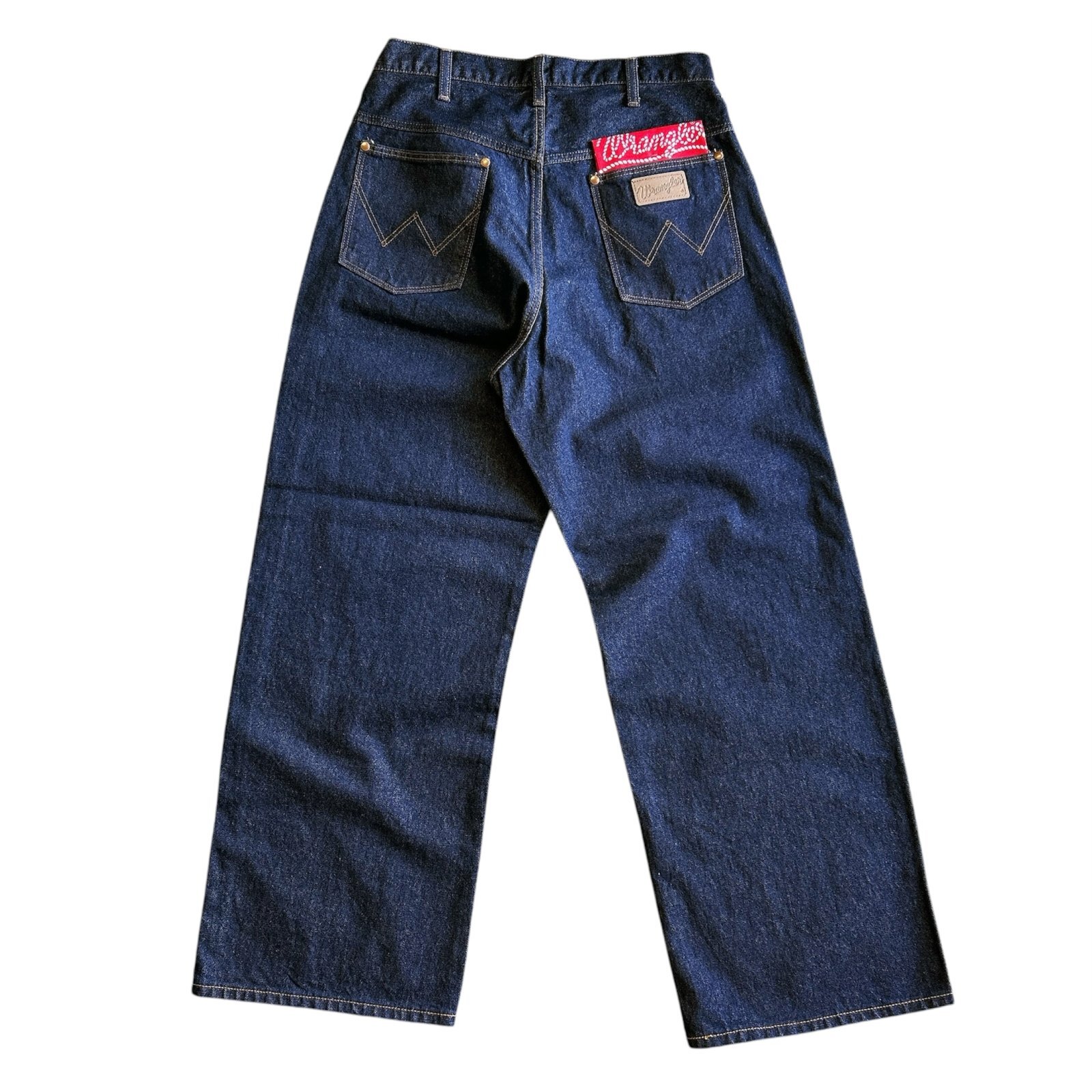 Wrangler】WIDE BROKEN DENIM