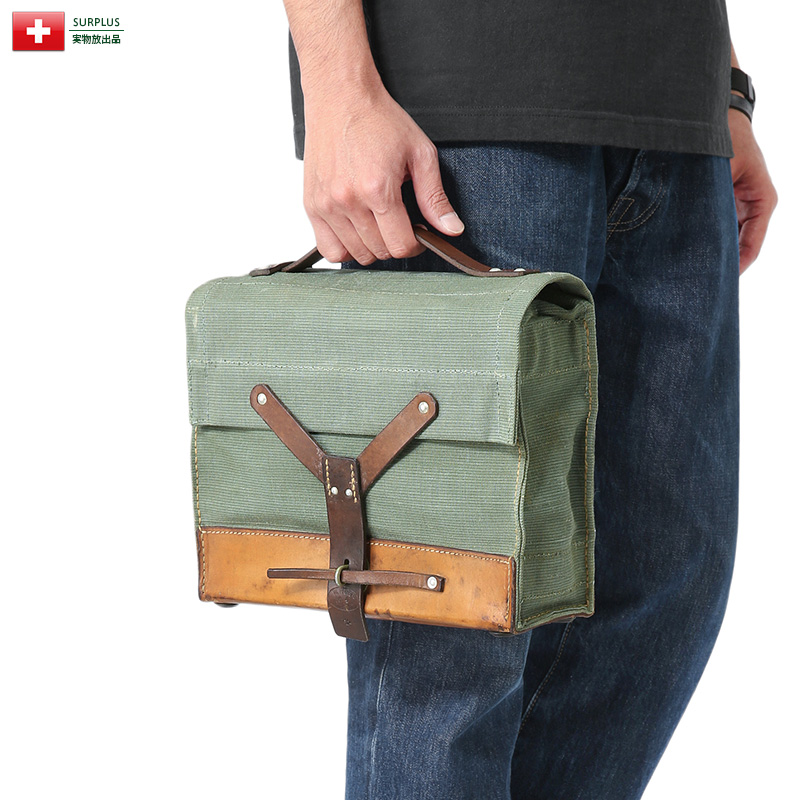 スイス軍】ARMY ヴィンテージ AMMO ツールバッグ USED