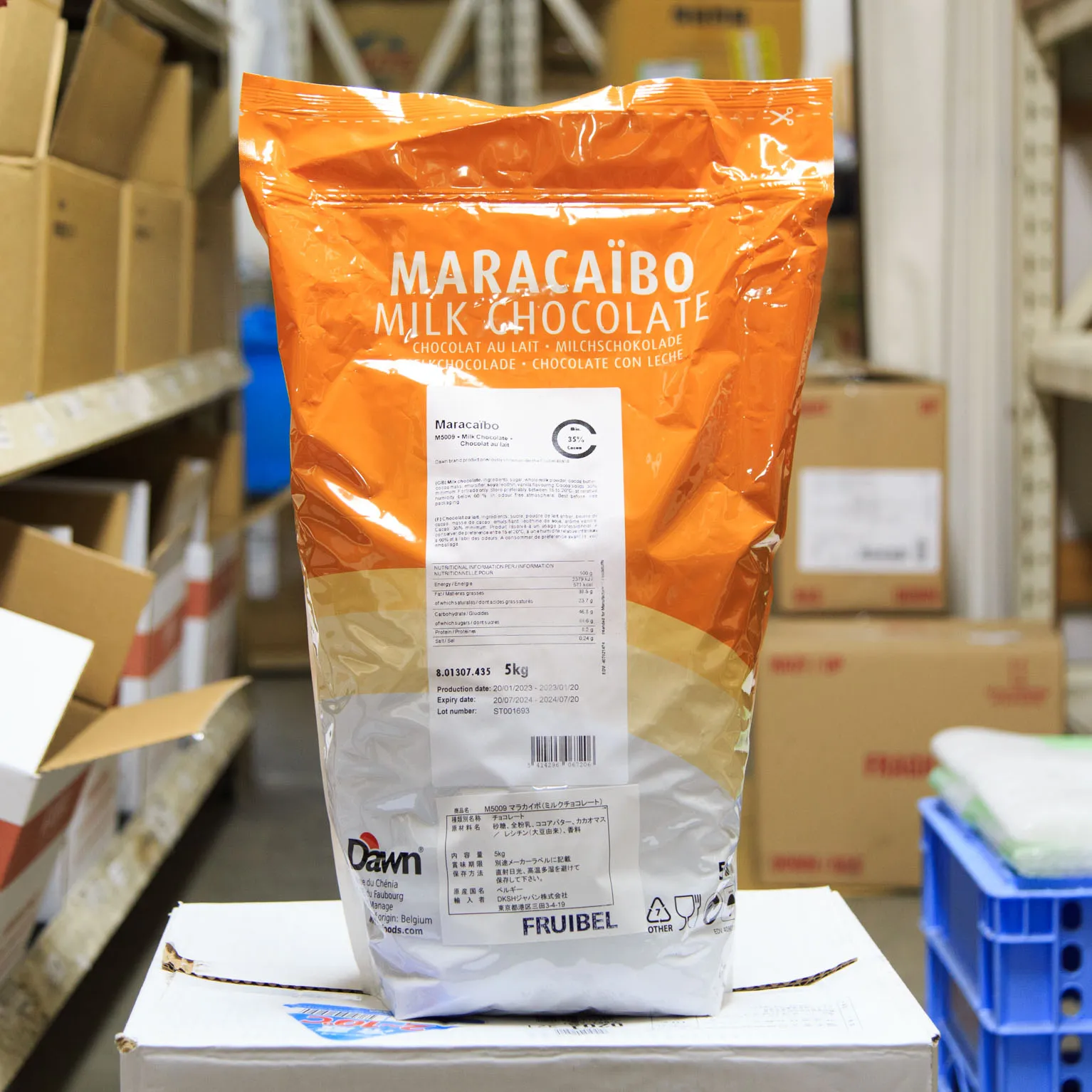 フリューベル ミルク34% M5009 5kg×4個 : DKSHジャパン / フリューベル