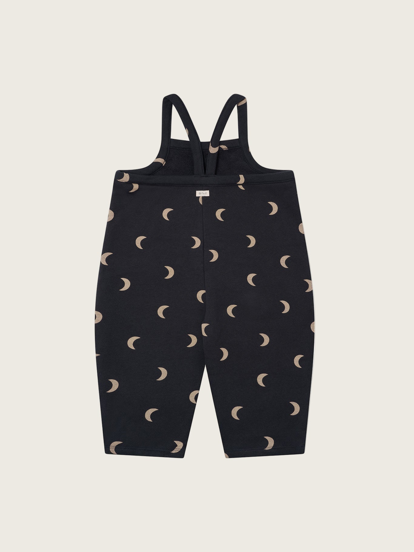Charcoal Midnight Oversized Dungarees | Organic Zoo