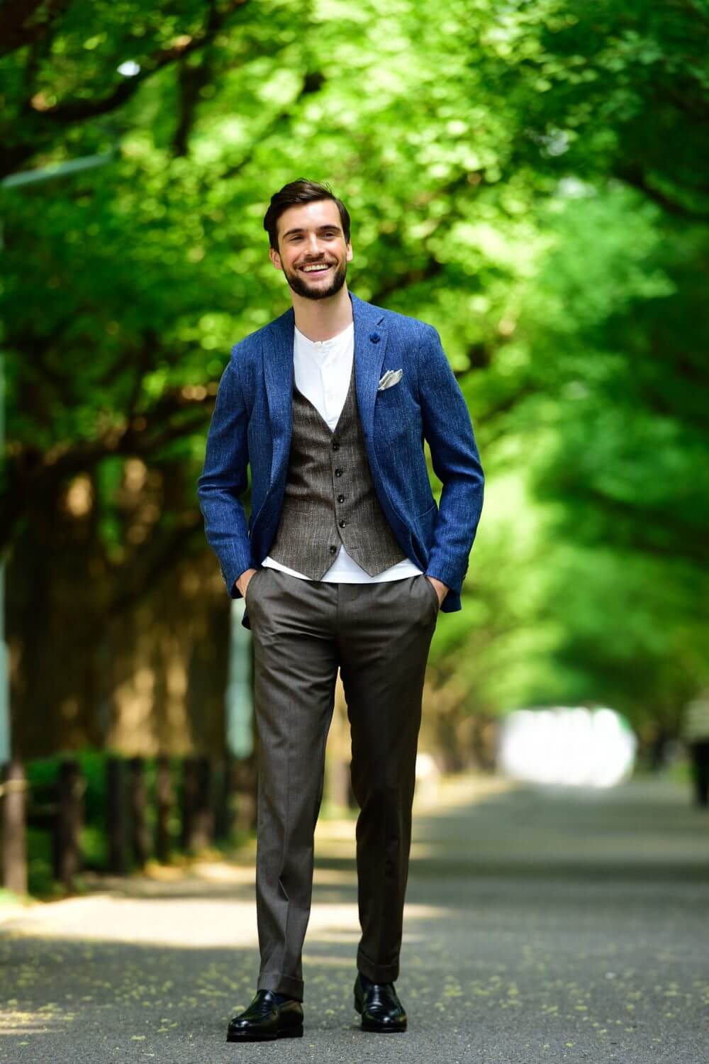 ジャケット・スーツスタイル特集×LARDINI(ラルディーニ) | メンズ