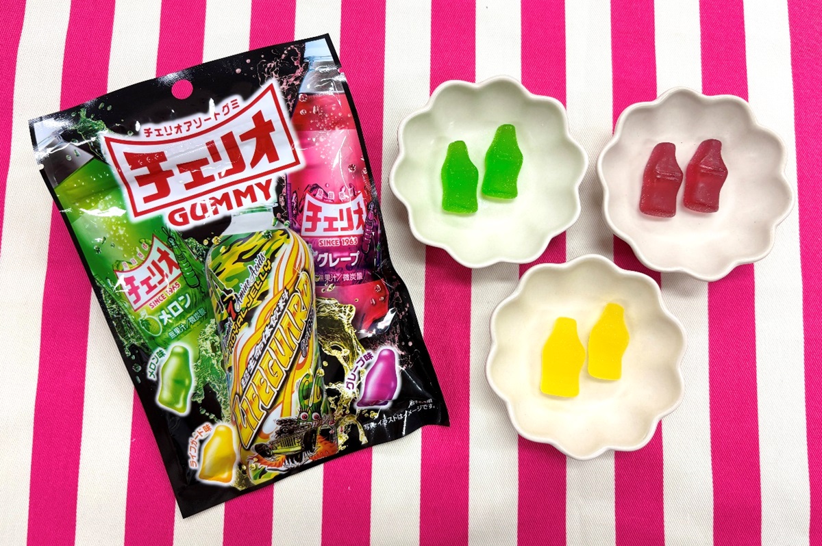 爽快感と可愛い形が特徴の「チェリオアソートグミ」発売！ライフガード