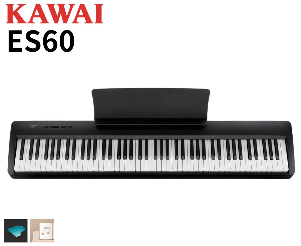 KAWAI/電子ピアノ/ES60B｜鍵盤、電子ピアノ通販ottoピアノオンライン