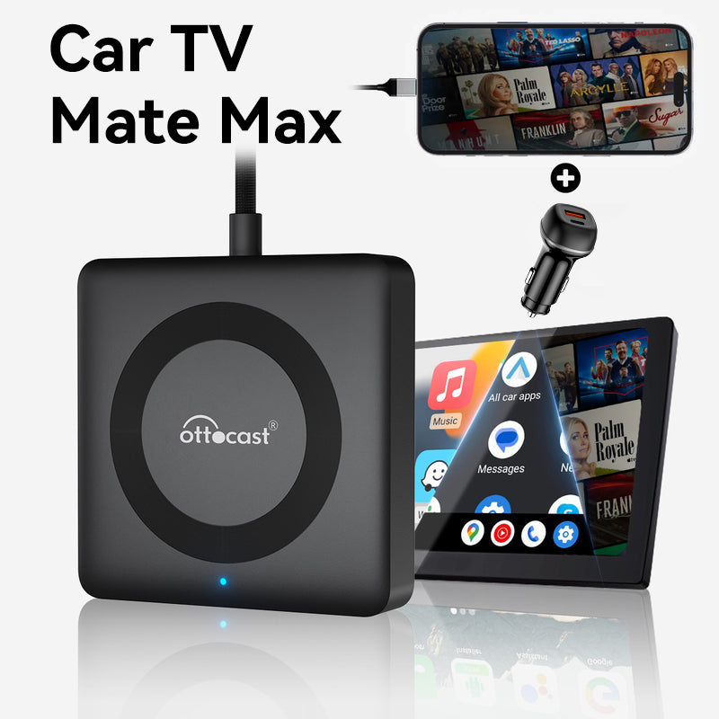 Car TV Mate Max | CarPlayワイヤレス化＆HDMI入力対応の車載