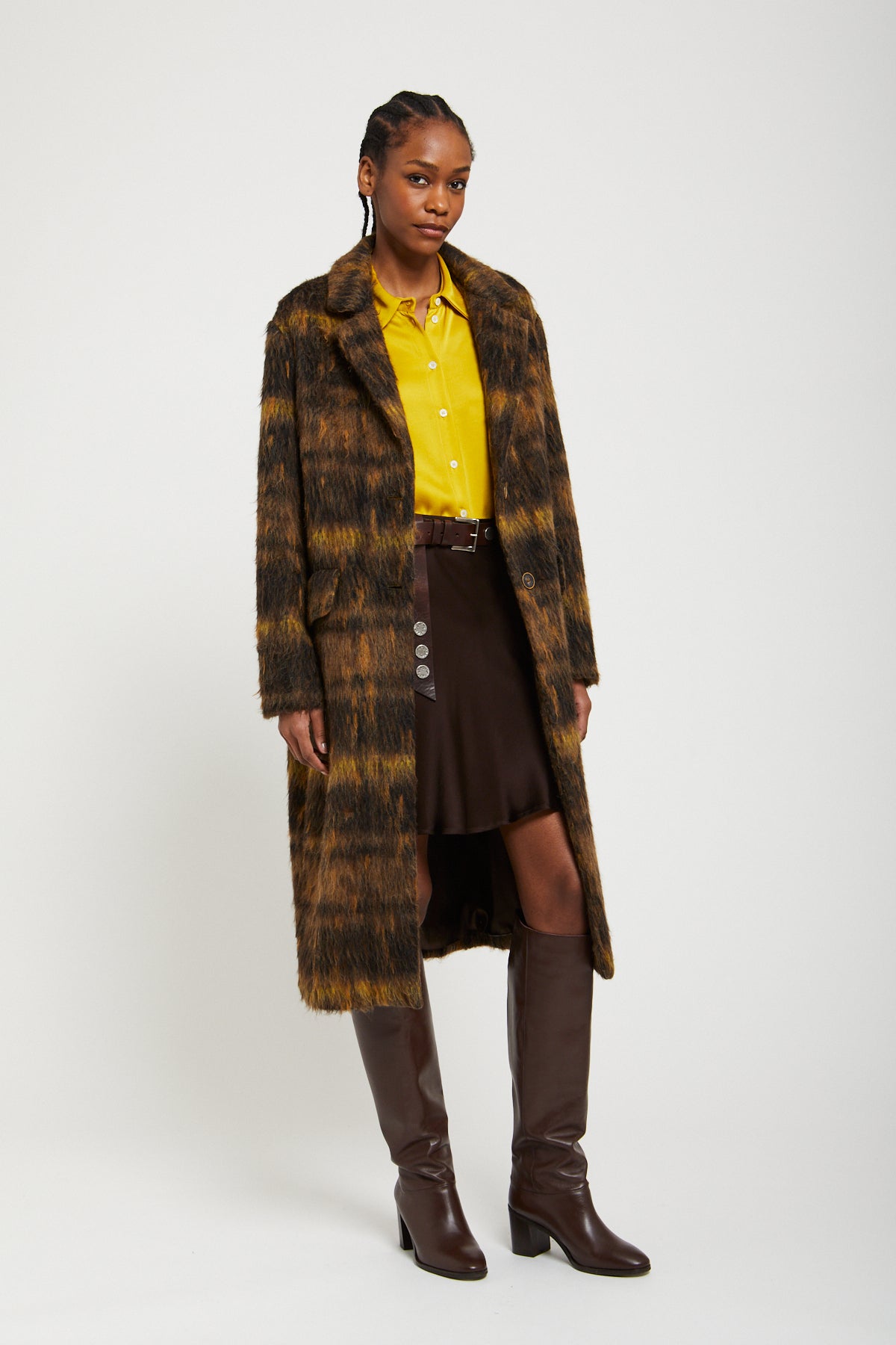 Wool Blend Alpaca Midi Coat – ottod'Ame