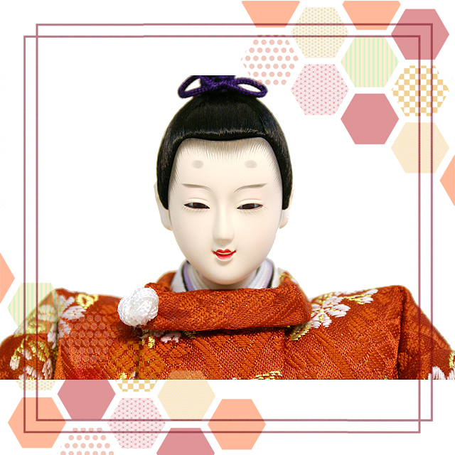 雛人形,東京久月, よろこび雛,親王平飾り,ひな人形,#S-35110