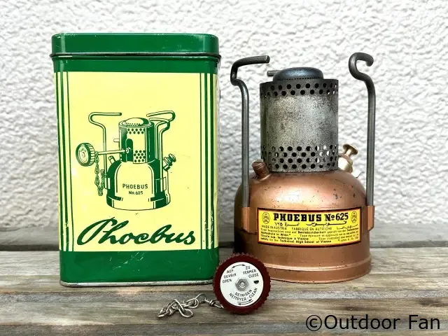 点火保証品】ホエーブス Phoebus No.625 旧旧型 角缶 1960年代製造