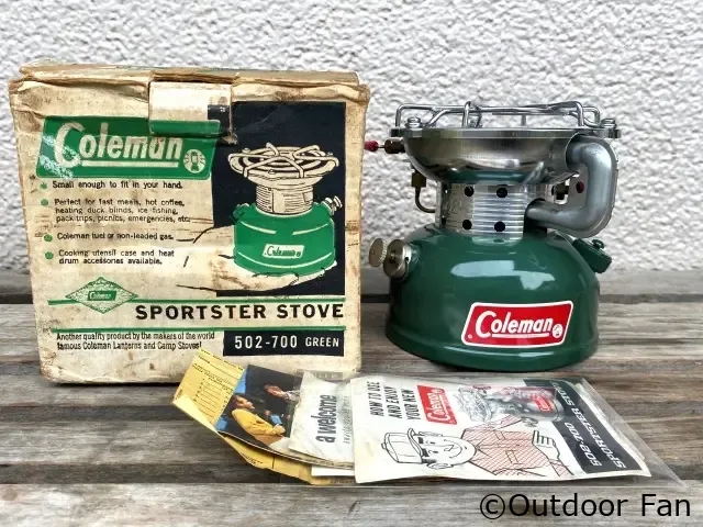 未点火元箱入り】コールマン 502 スポーツスター 1967年12月製