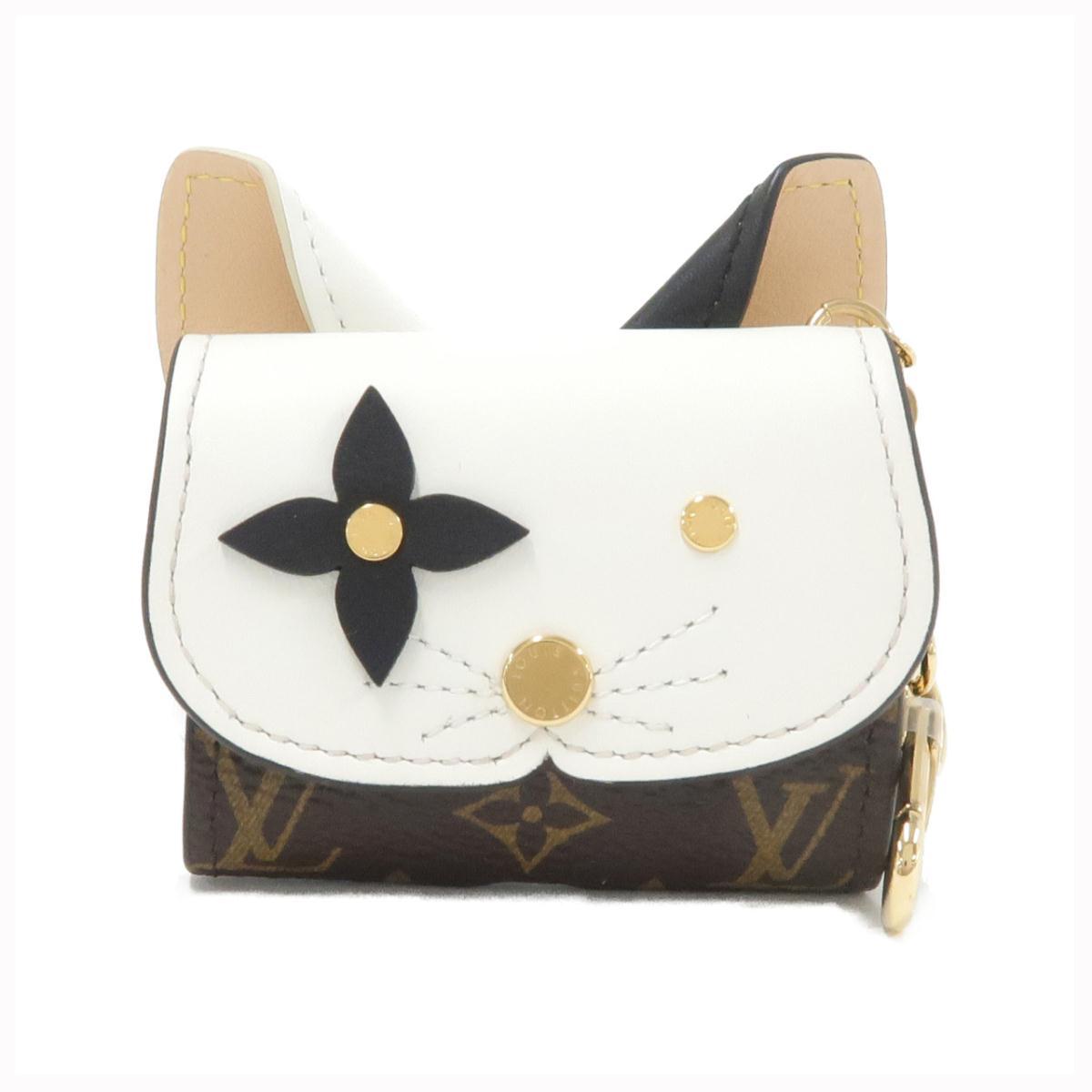 ルイ・ヴィトン「LV・イヤホン ポーチ」M00341「モノグラム