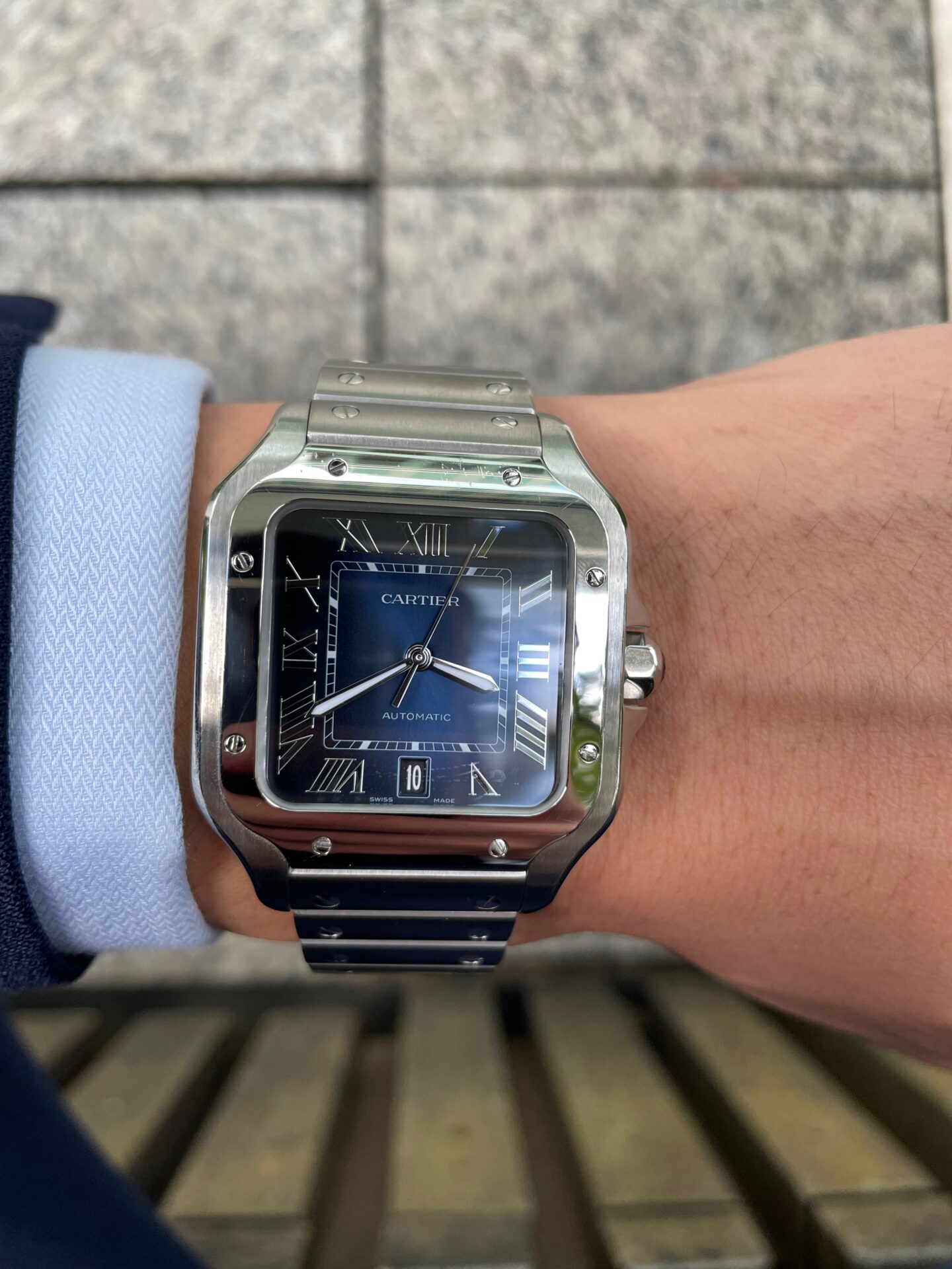 レビュー】一生物の時計 1本目におすすめ Cartier サントス ドゥ