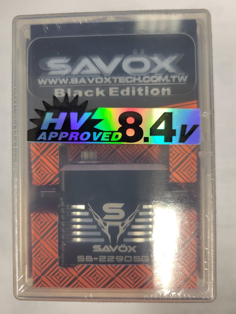 Savox SB-2290SG Black Edition Monster Torque Brushless Steel Gear