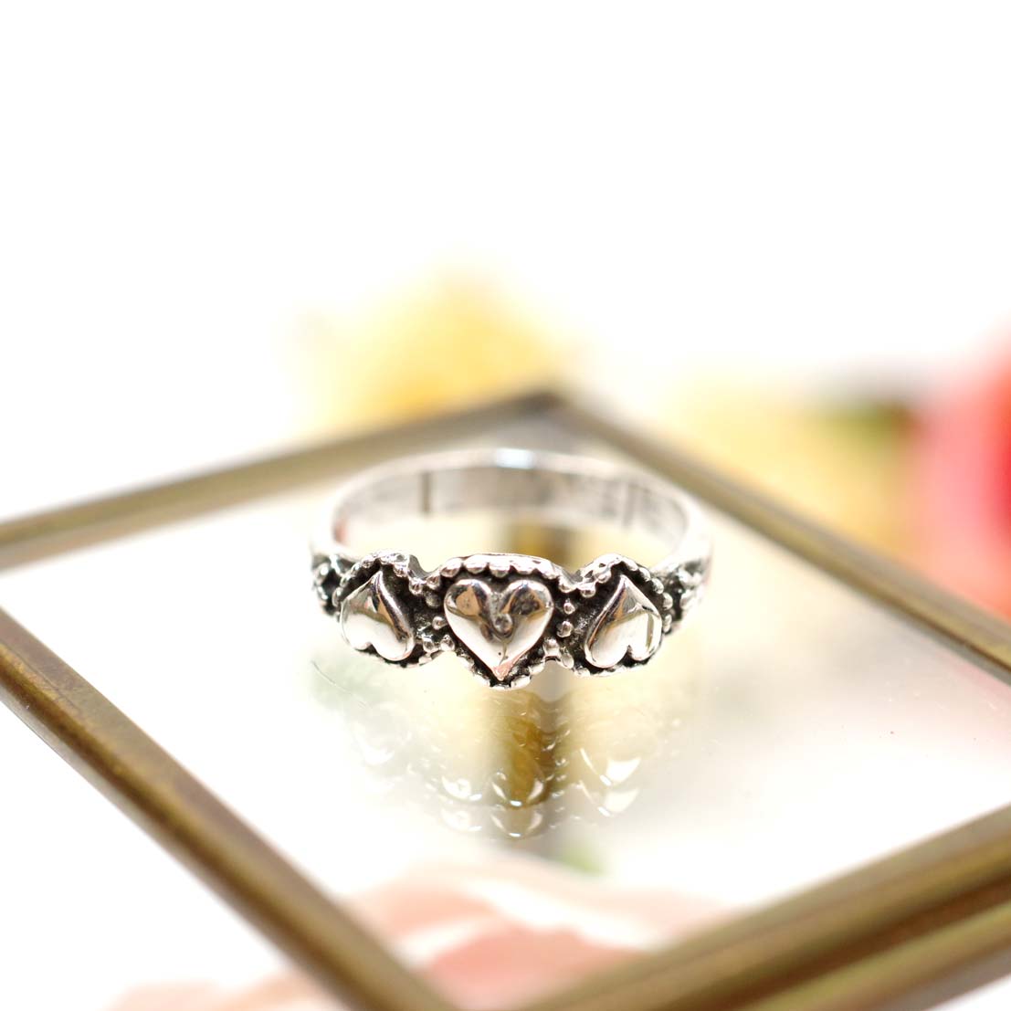 Silver925☆3ハートリング