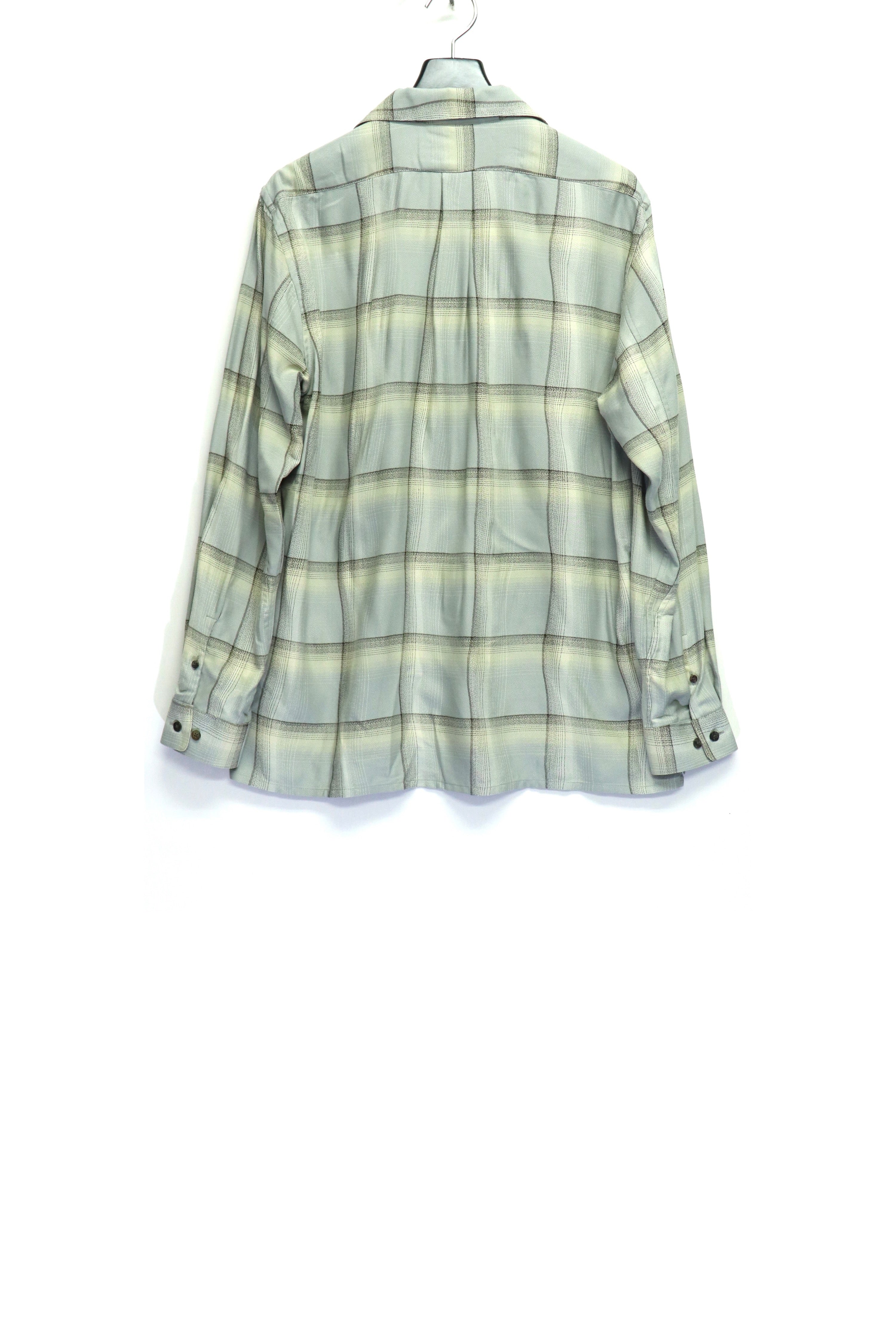 SUGARHILL(シュガーヒル)のOMBRE PLAID OPEN COLLAR SHIRTS STAGGER