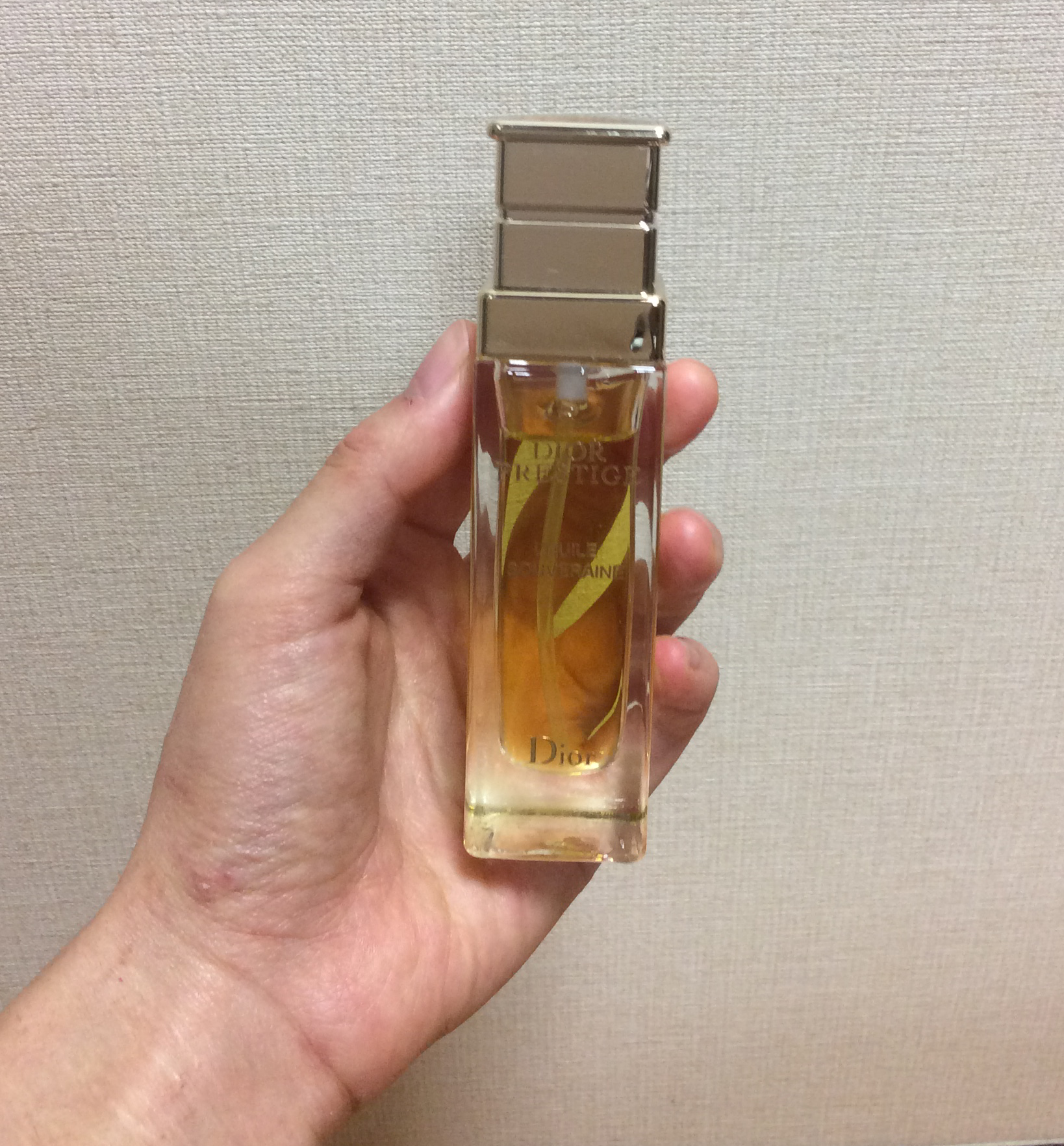 Dior】プレステージ ソヴレーヌオイルは一本あると便利な万能選手