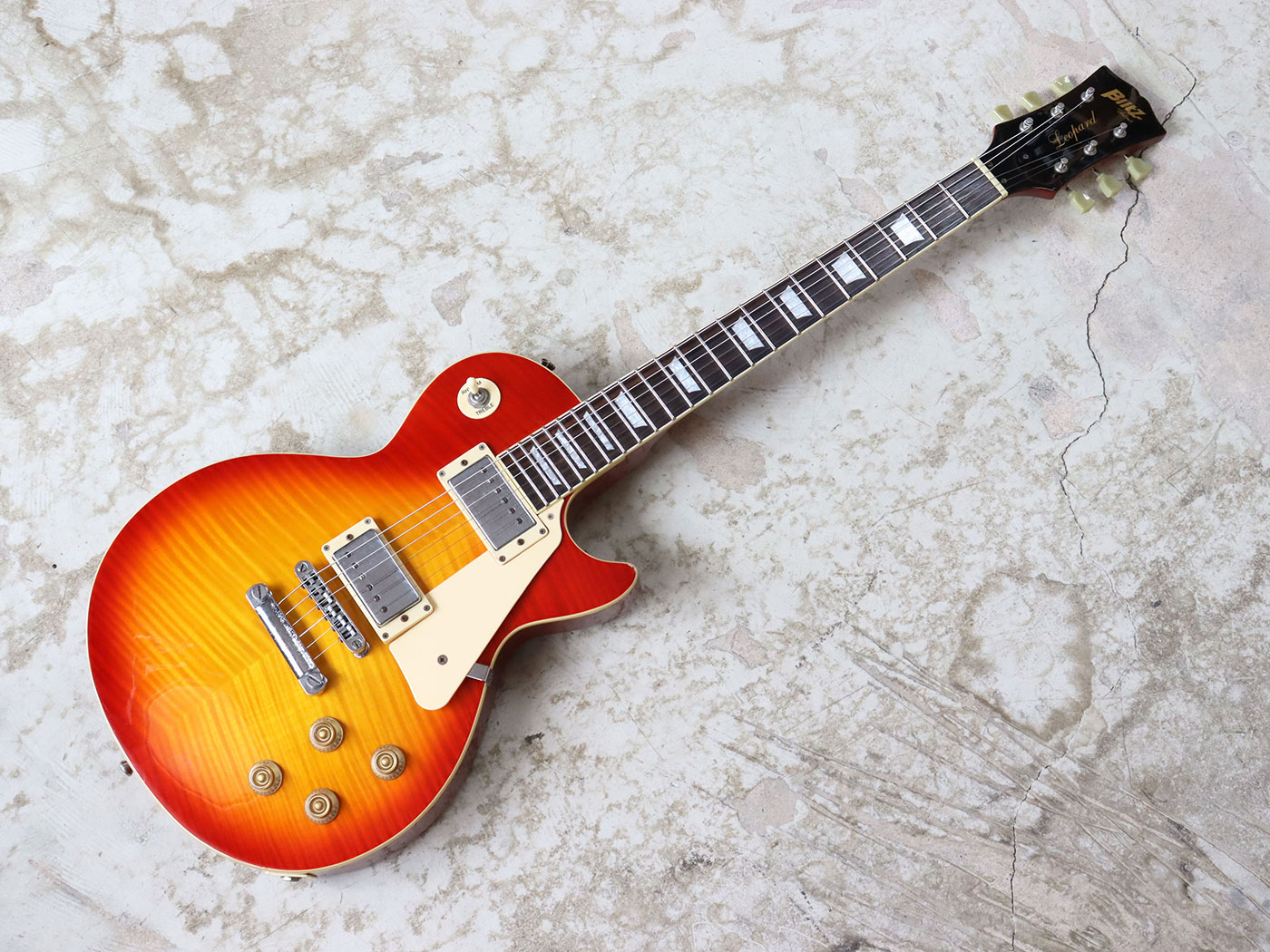 Blitz ブリッツAria Pro llレスポールLeopard エレキギター Blitz by