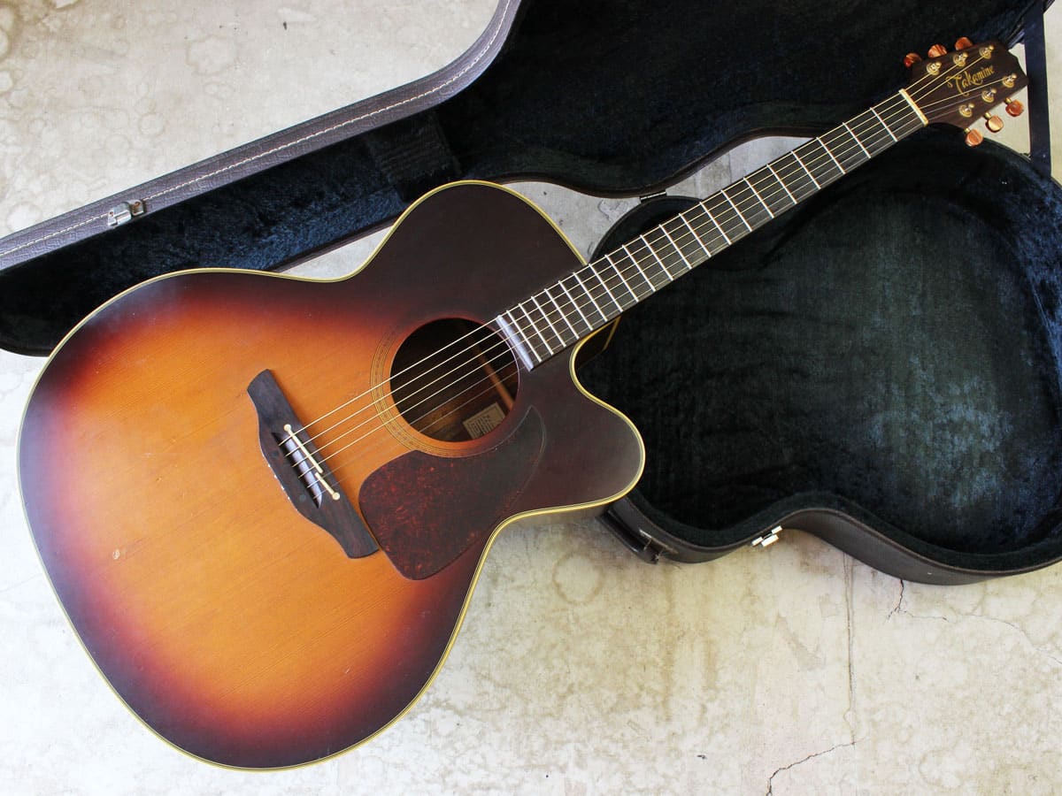 中古】Takamine NPT-012 BS 1995年製 ジャンボボディ 訳あり特価