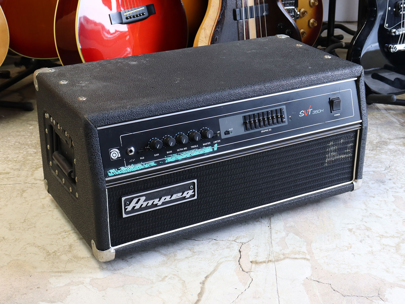 中古】Ampeg SVT-350H ベースアンプヘッド 4Ω350W出力 #2 - 神奈川県の