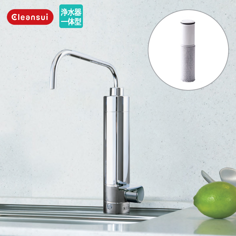 クリンスイ ビルトイン カウンターオン 浄水器専用水栓 N303HC