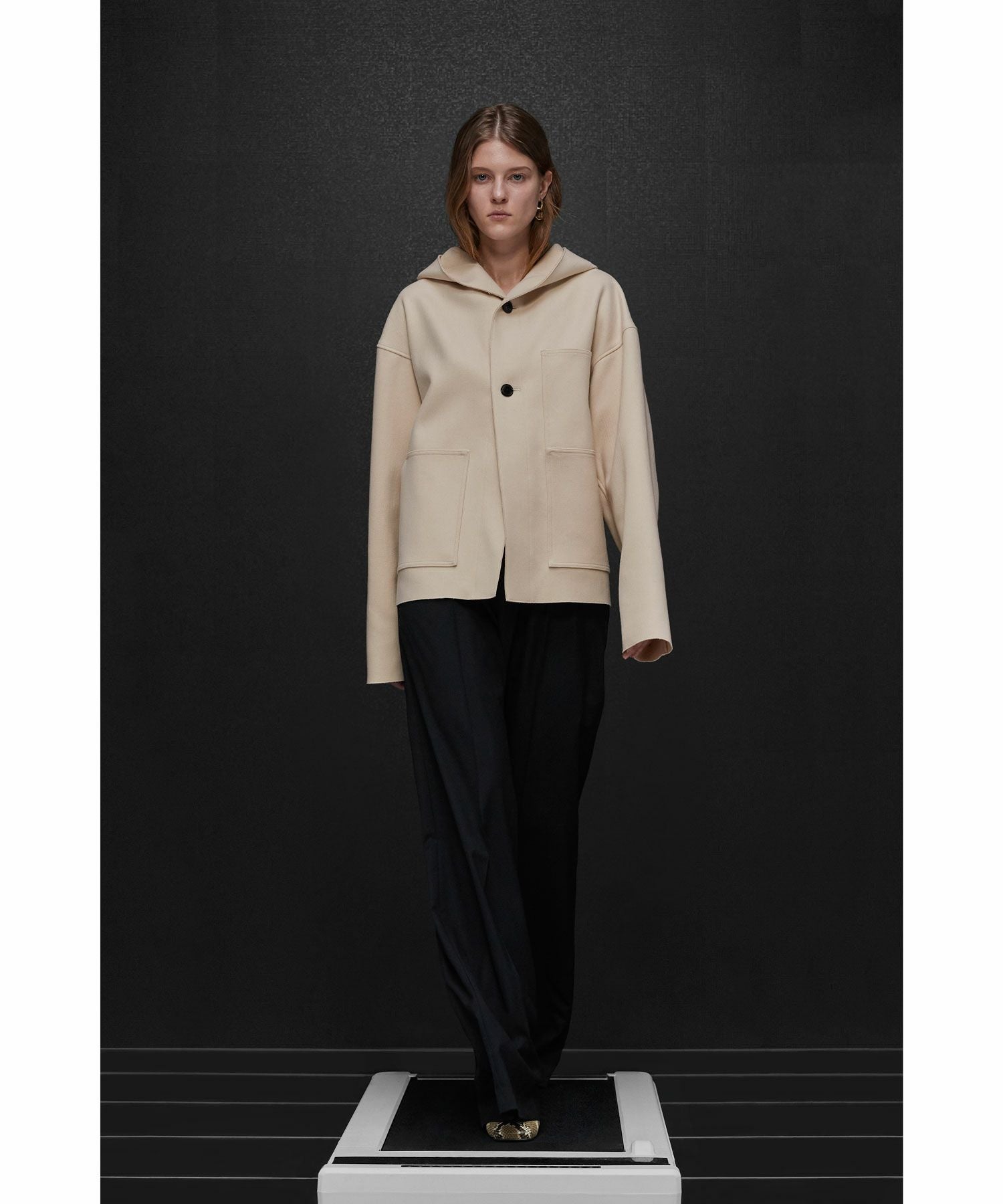 HYKE(ハイク)】MELTON HOODED WORK JACKET｜PARIGOT ONLINE（パリゴ