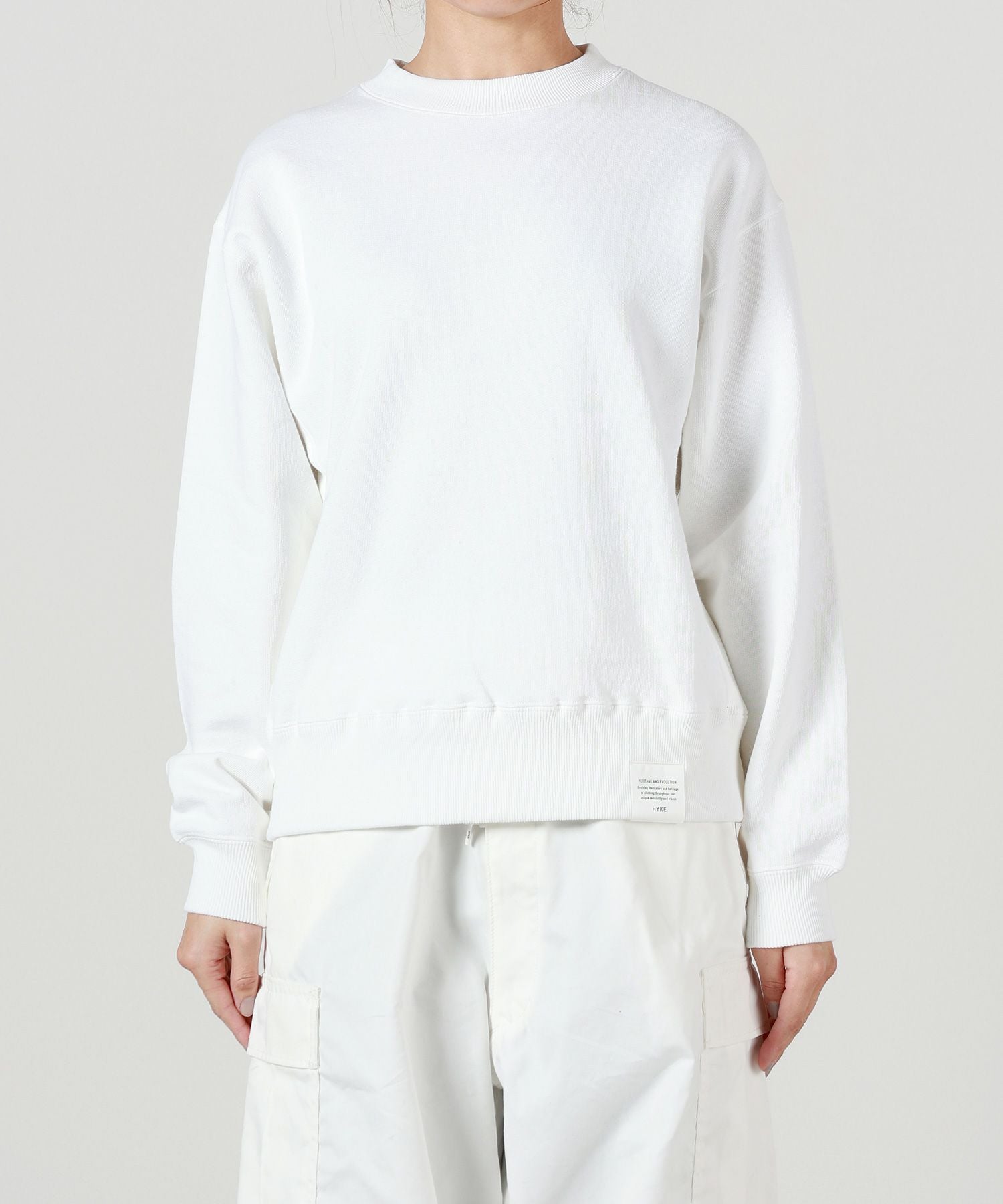 HYKE(ハイク)】 SWEAT SHIRT｜PARIGOT ONLINE（パリゴオンライン）