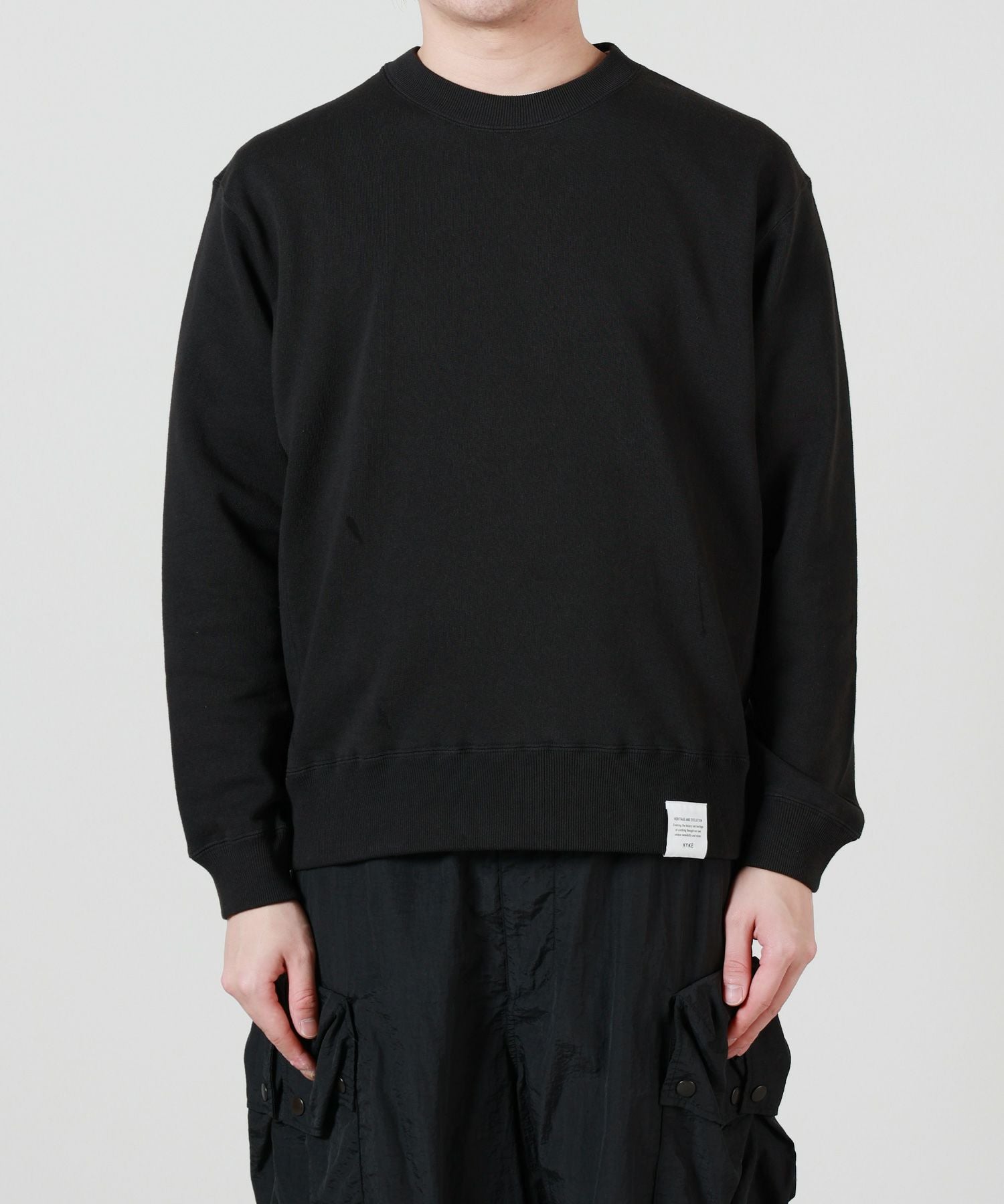 HYKE(ハイク)】 SWEAT SHIRT｜PARIGOT ONLINE（パリゴオンライン）
