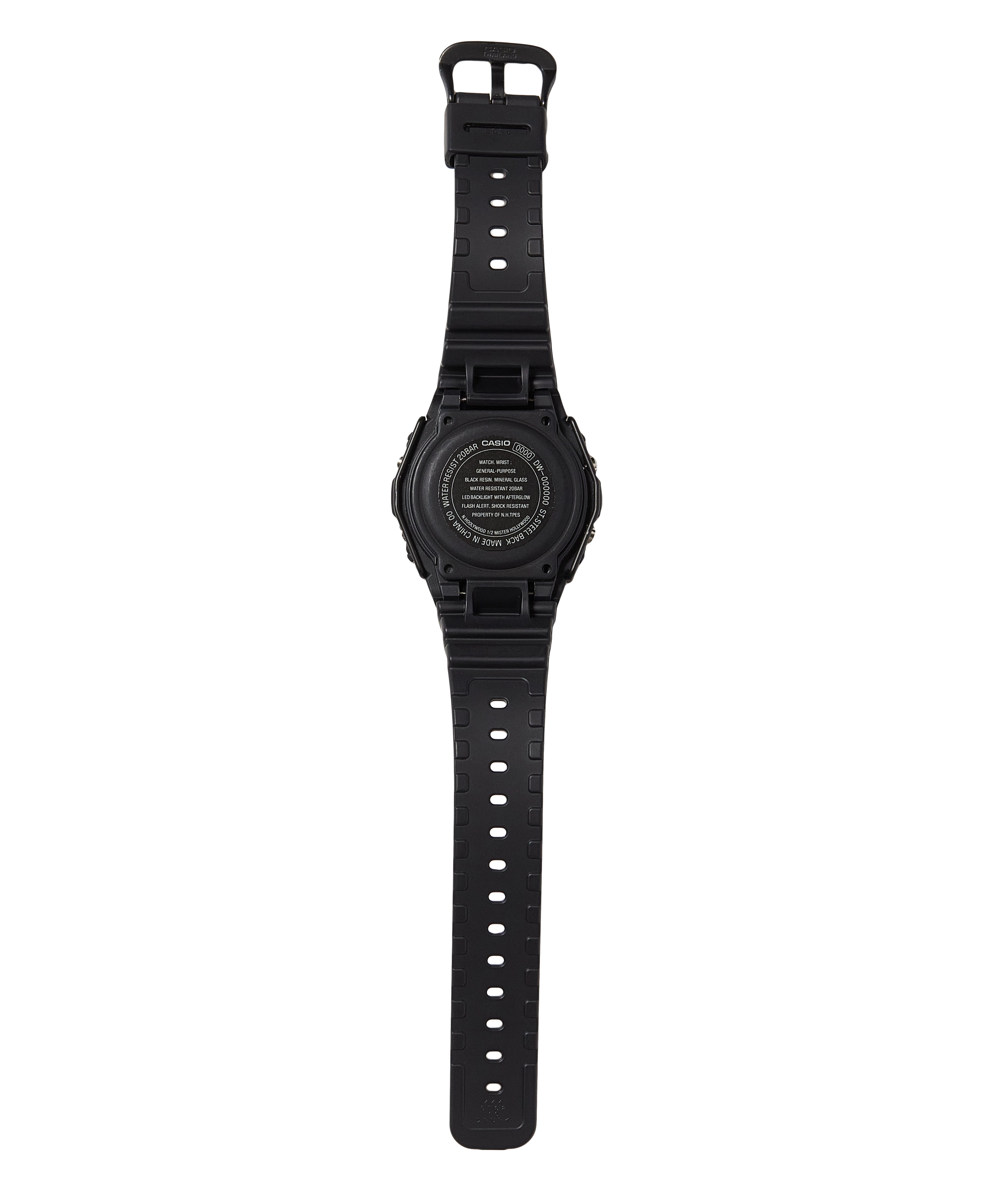 N.HOOLYWOOD × G SHOCK(DW-5700NH-1) – PARQS ONLINE STORE