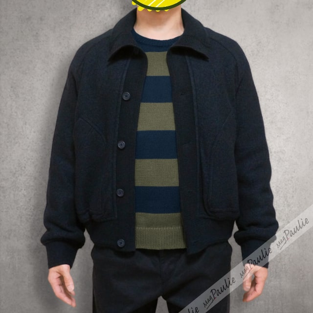 レビュー】ZARA リブ襟切り替えジャケットがかっこいい！