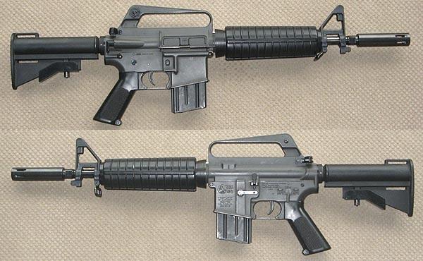 XM177 ベトナム戦争時代アメリカ軍SOGなどの特殊部隊は任務の性格上M16