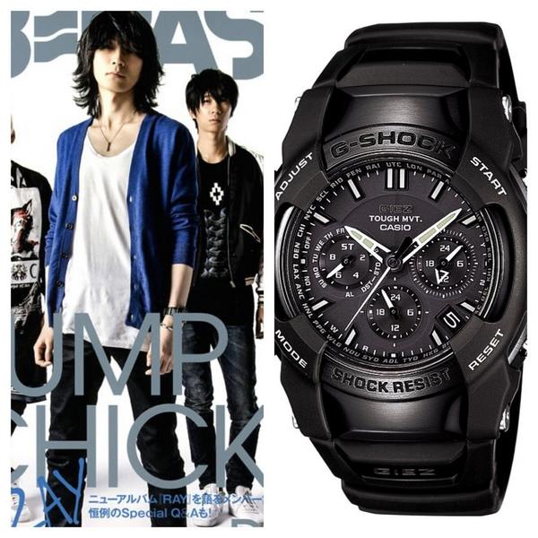 BUMPファッション 藤くん編 藤くんがよく付けてる時計はGショックのGS