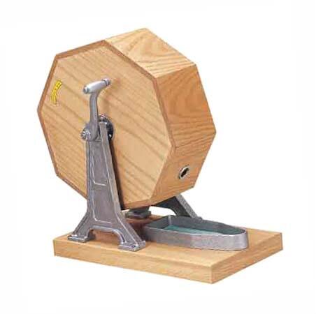 ガラガラ回すとたまが出てくるタイプのくじのアレ→「新井式廻轉抽籤器