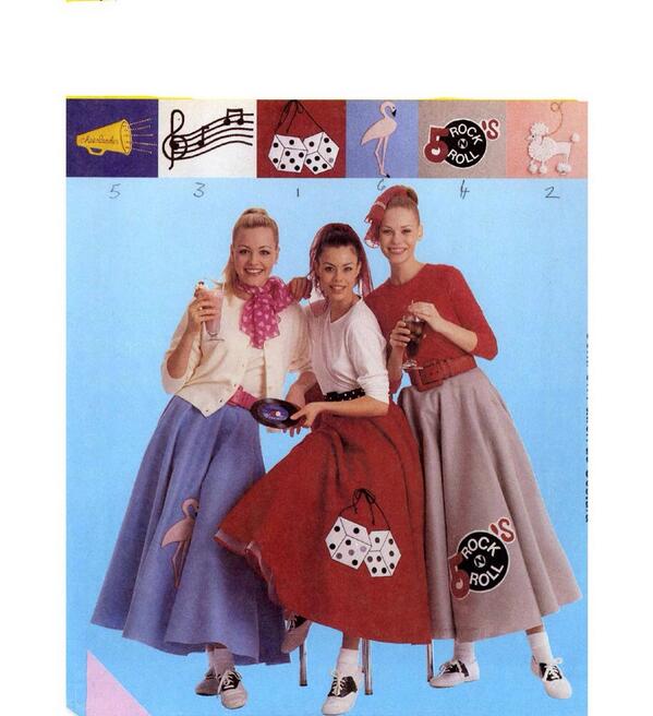 1950年代に流行した プードル柄🐩のSkirtが入荷。 この頃の女性は