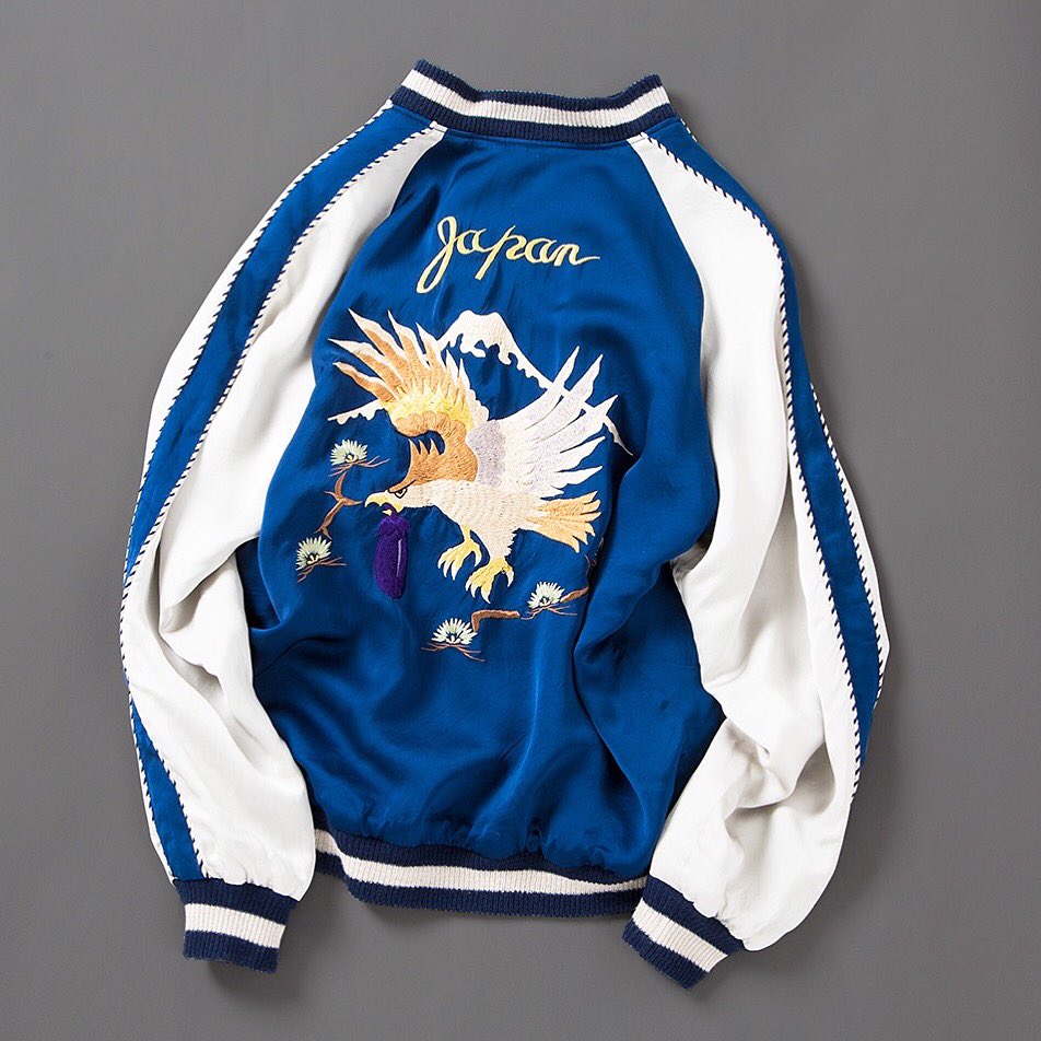 一 #富士 二 #鷹 三 #茄子 「ビームス ジャパン」限定！初夢スカジャン