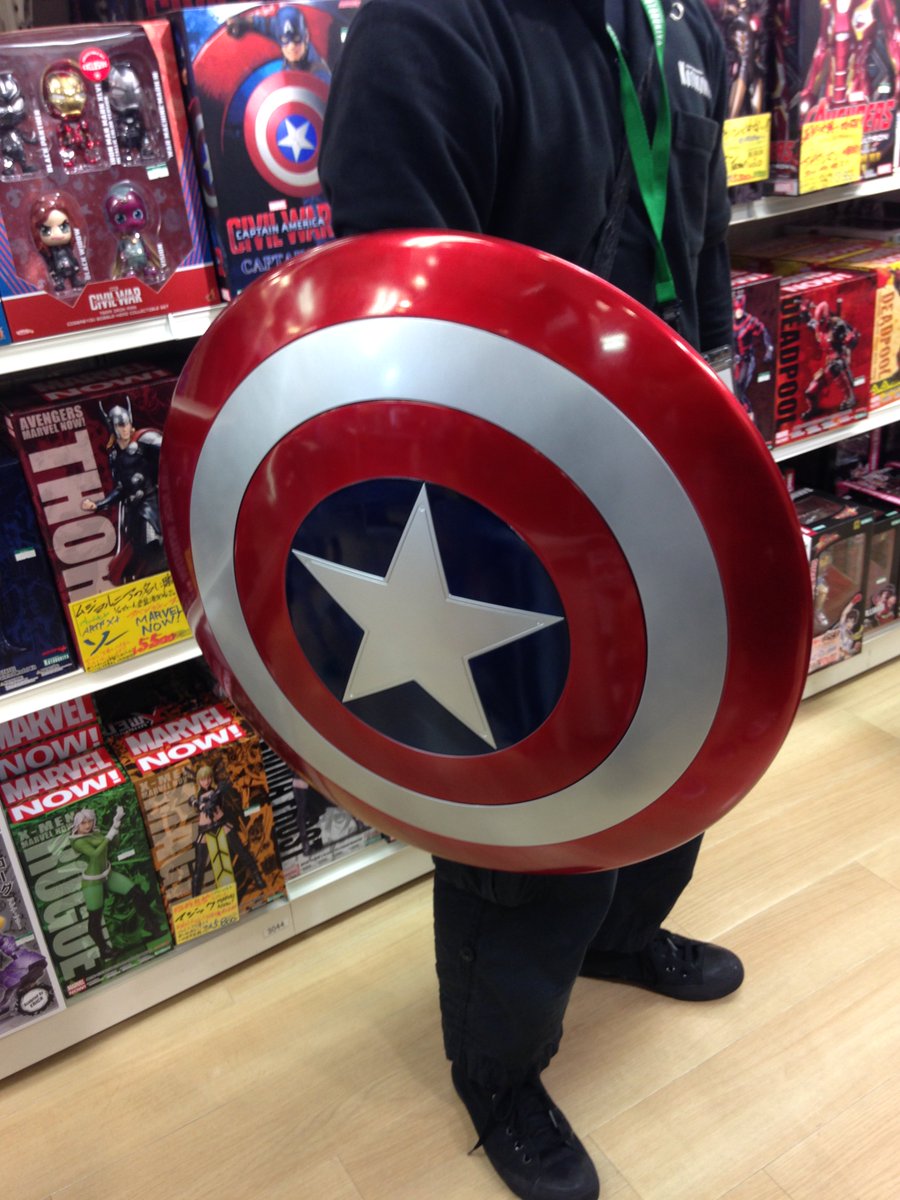 3F新商品情報】キャプテン・アメリカのシールドが実物サイズで登場