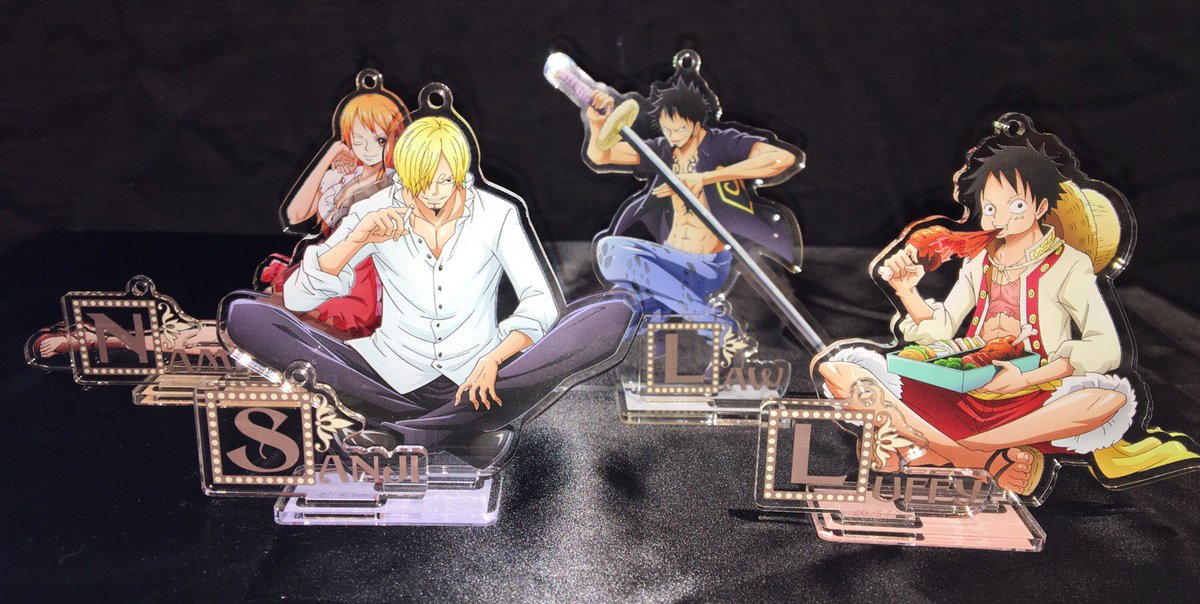 ☆JUMP SHOP限定商品☆ 『ONE PIECE』 アクリルスタンドキーチェーン