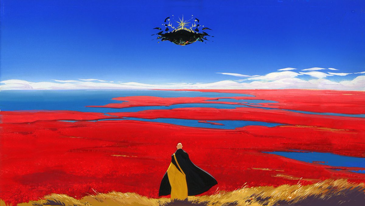 アニメ #宝石の国 2話エンドカード（コンセプトアート5） アッケシ草の