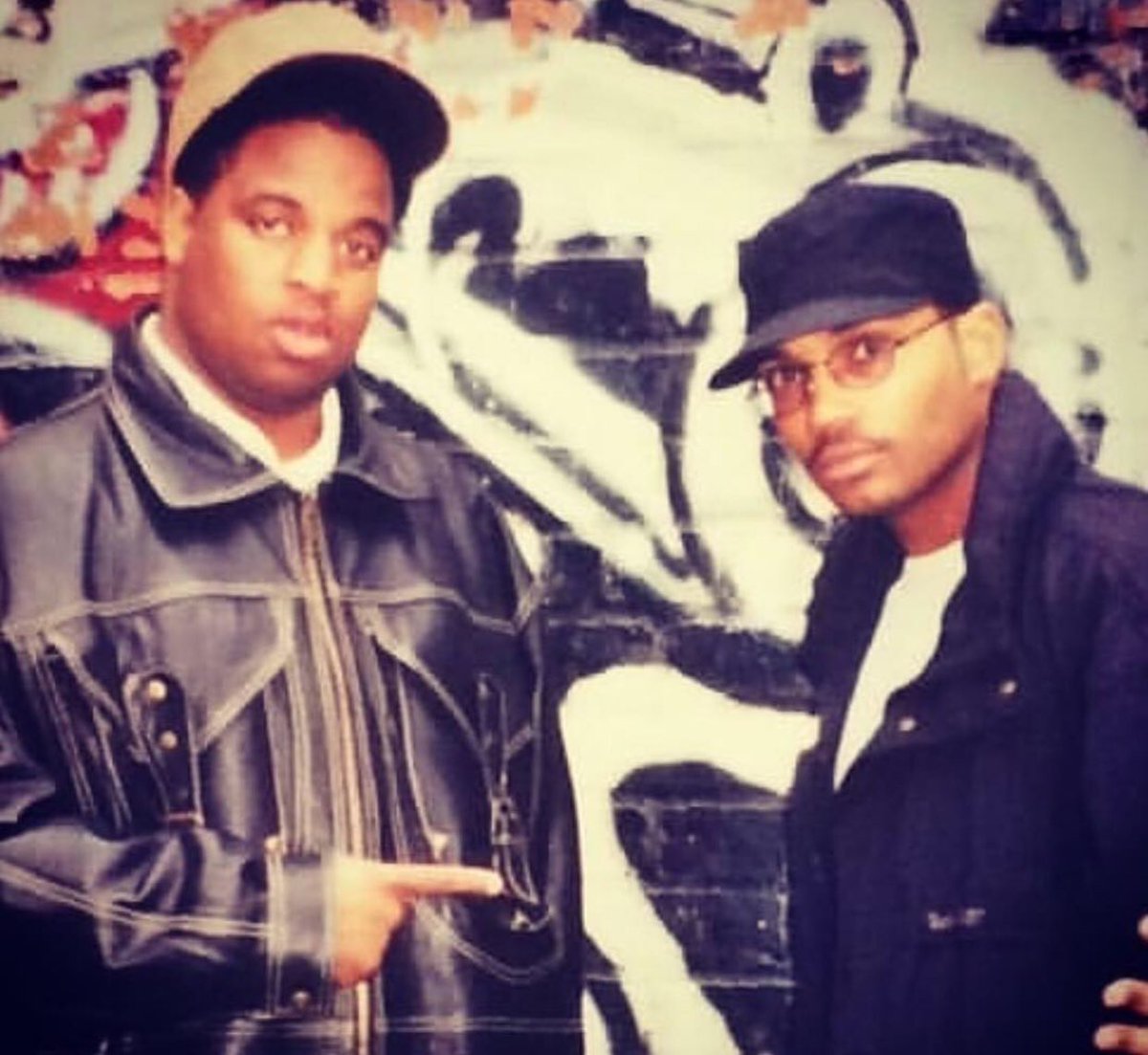 RT TheOGLegacy: A young Akinyele & Large Professor back in the