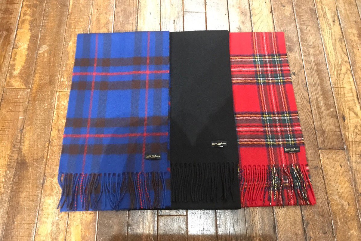 New arrival!!! “Lewis Leathers Wool Scarves” ルイスレザーズの