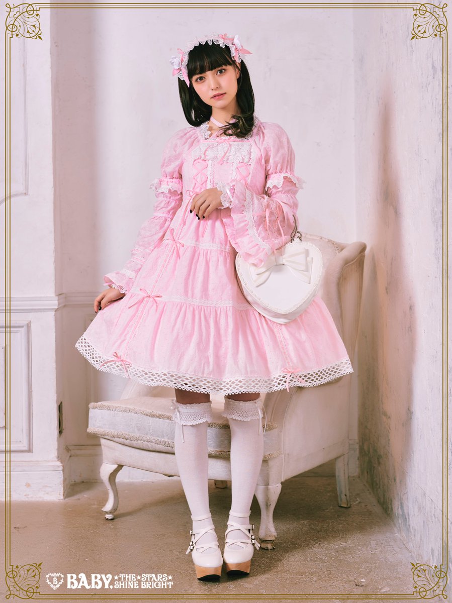 ⭐︎BABY新作情報⭐︎】はわせドールワンピース＆ヘッドドレスセット