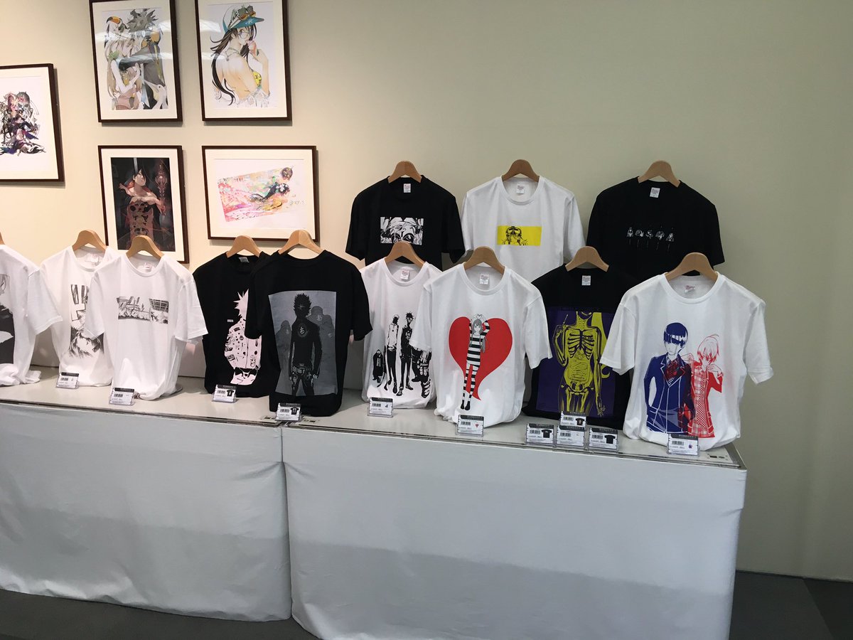 大暮維人展 からグッズのご案内。 今回の展覧会の演出をしてくださった