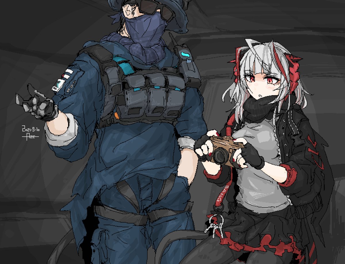 210910 W & Scout #アークナイツ #Arknights