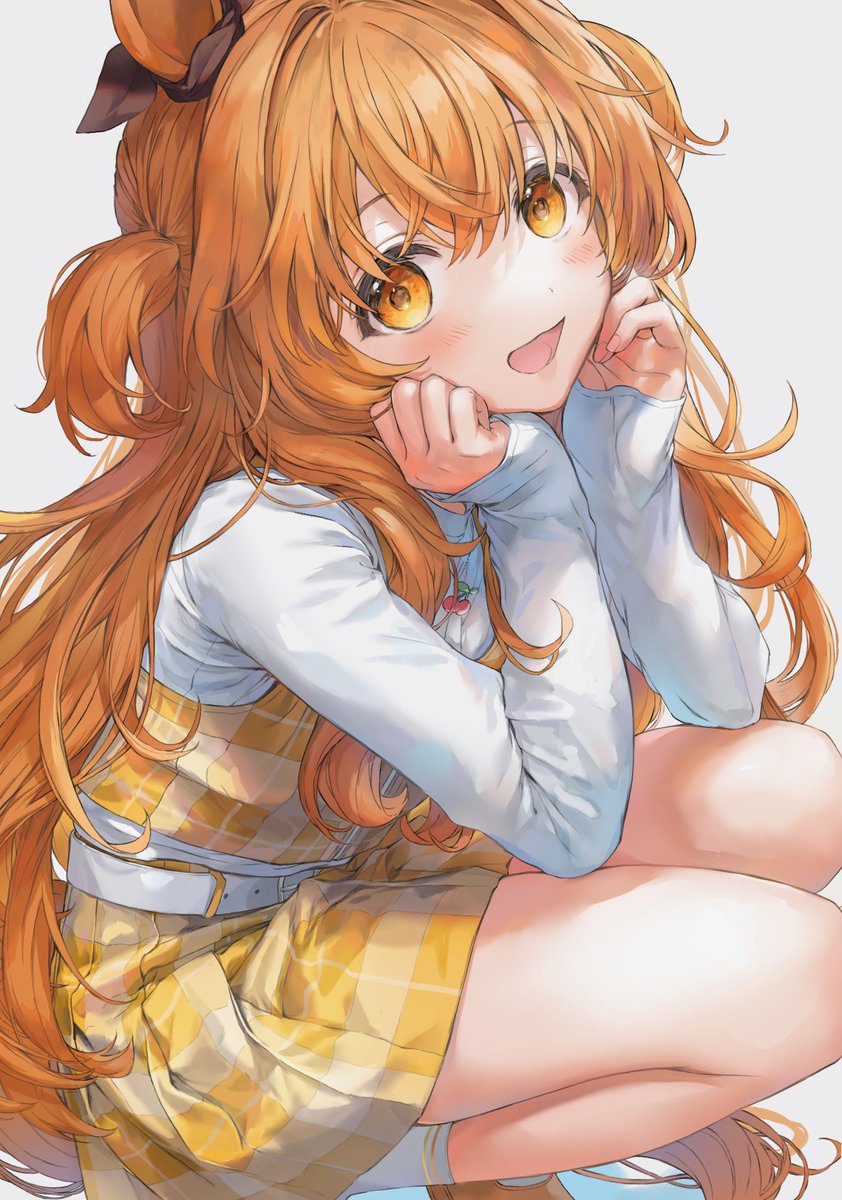 マヤノトップガン 私服かわﾖの絵です