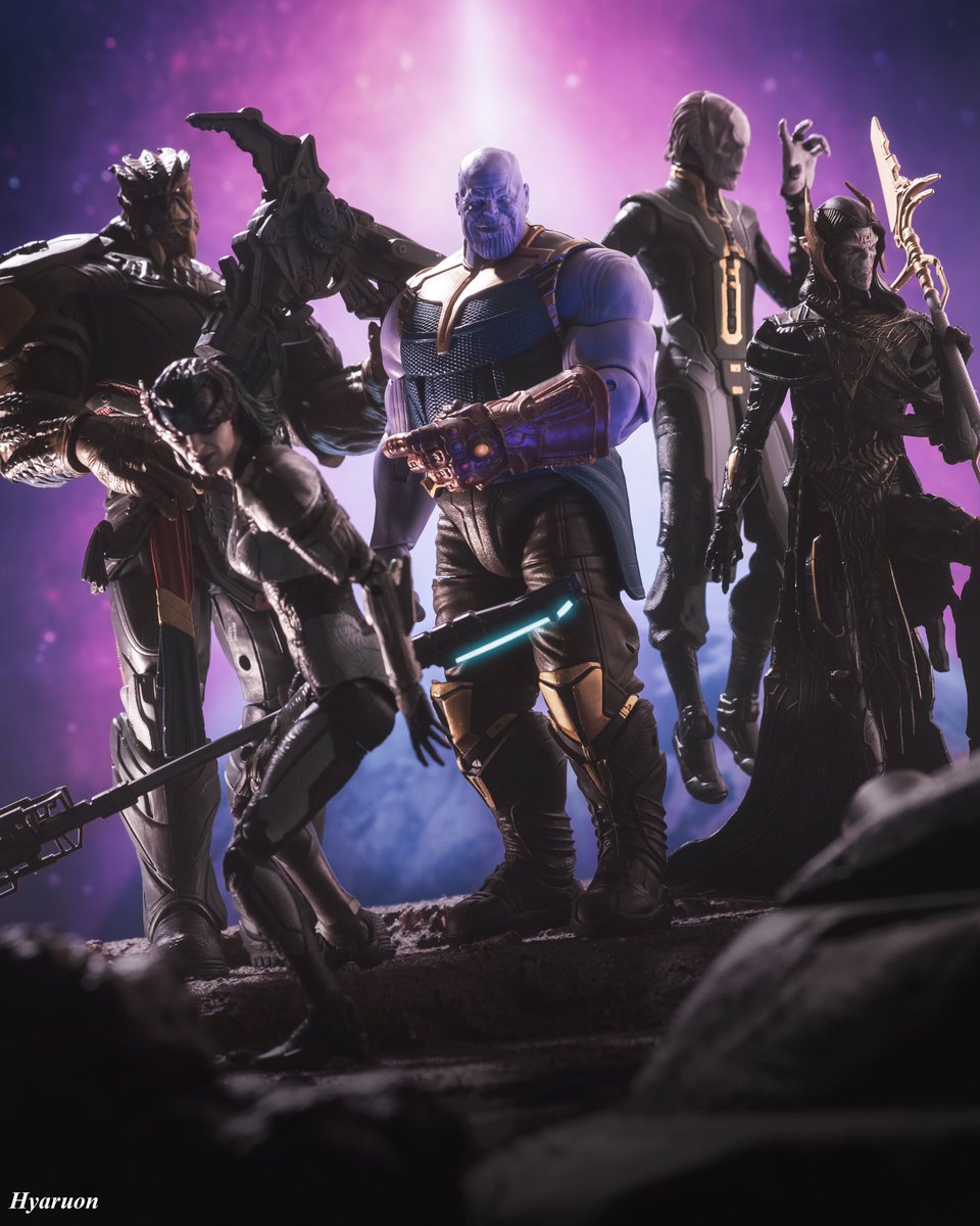 サノス&ブラックオーダー』 #オモ写 #マーベルレジェンド #xt4