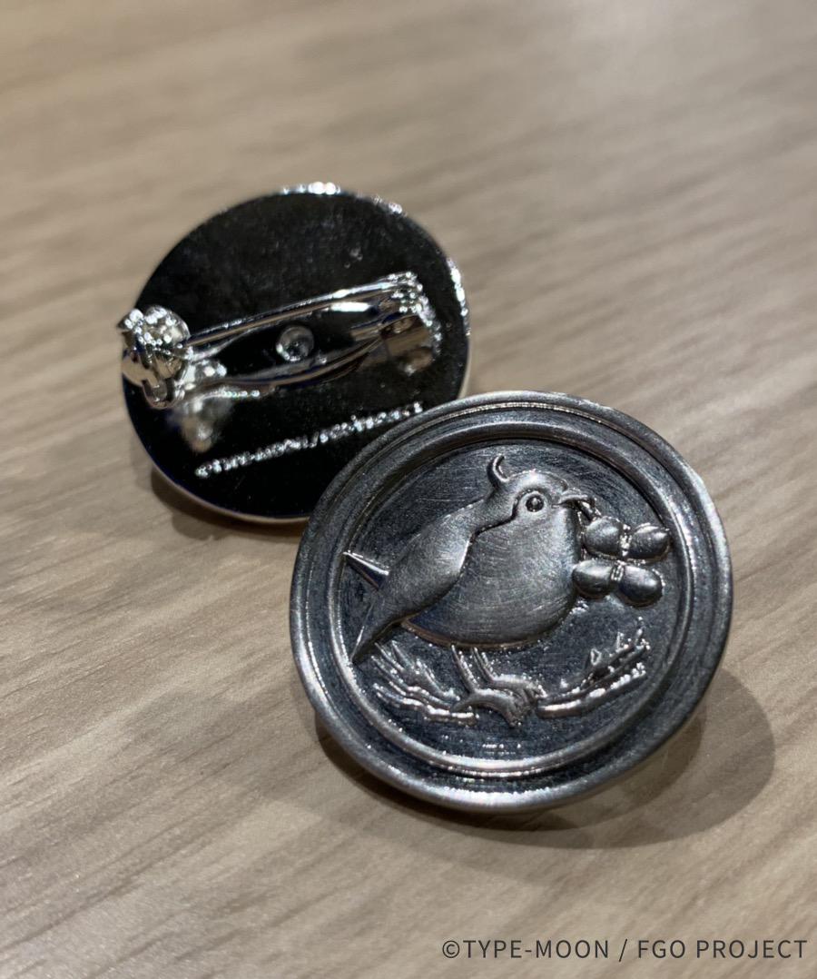 fate FGO 名も知れぬ記念銀貨ピンバッジ ロビン バレンタイン