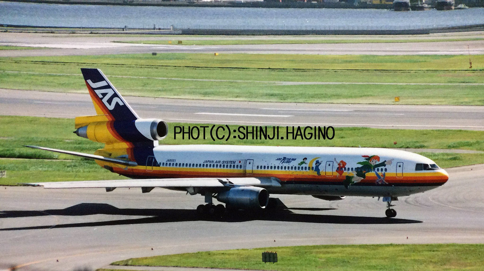 JAS DC-10 JA8551 ピーターパン ト*パ様 JAS 日本エアシステム DC10-30