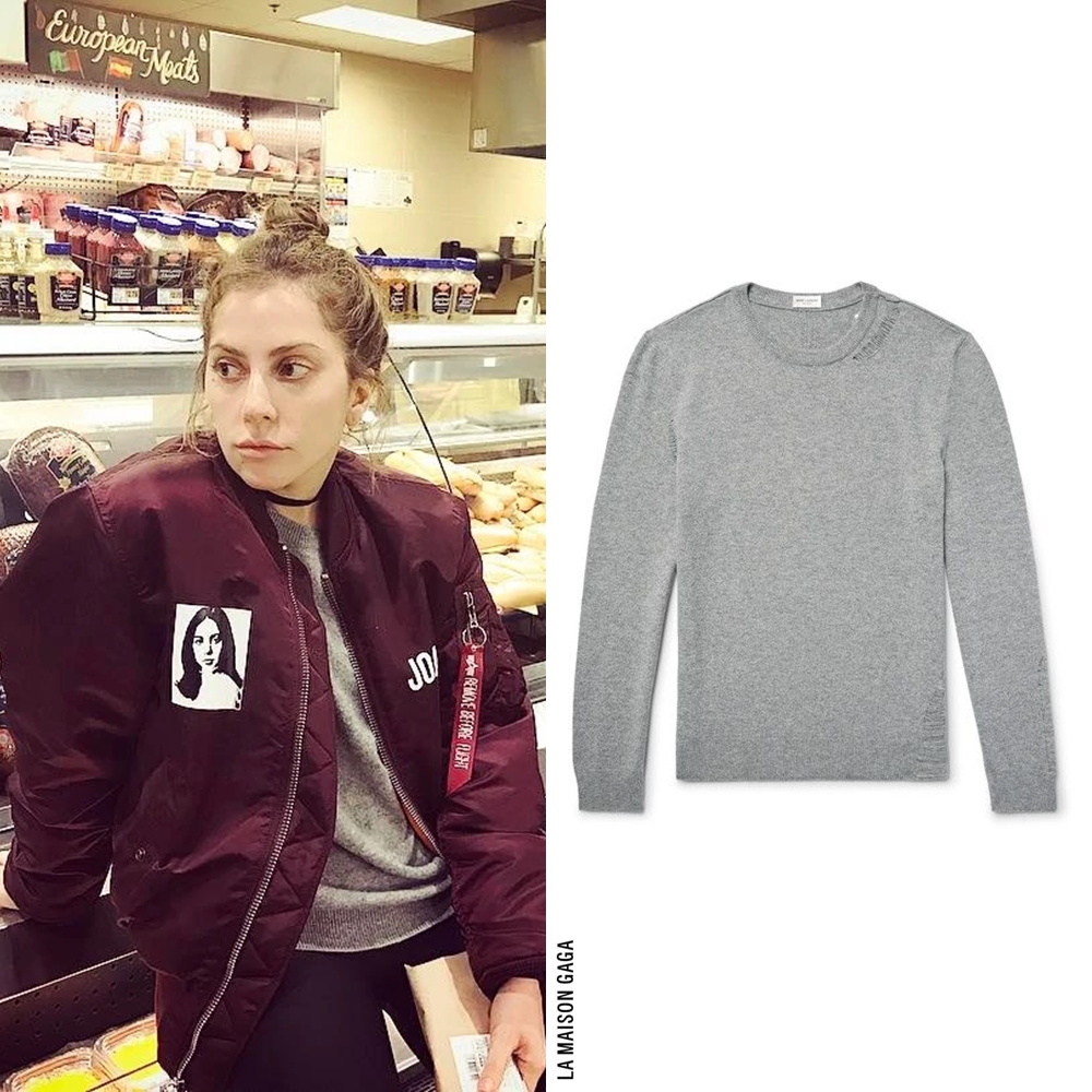 Back in Time: #LadyGaga shared a photo via Instagram showcasing