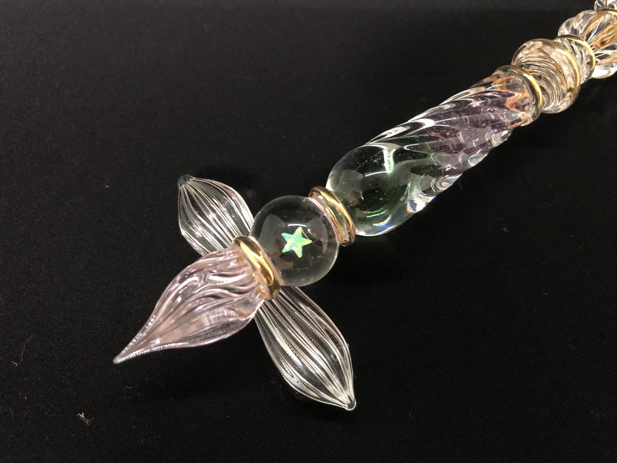 星野桂×ガラス工房LUC コラボガラスペン 僕も大好きな漫画「D.gray-man