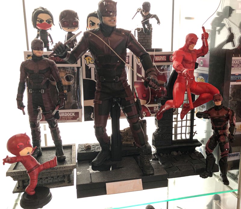 ついに手に入れた!! デアデビル。1番欲しかったホットトイズ。素立ち