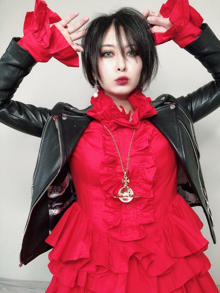 セクダイの赤いワンピース届いたぁー🙏✨✨ やっぱりめちゃ可愛い